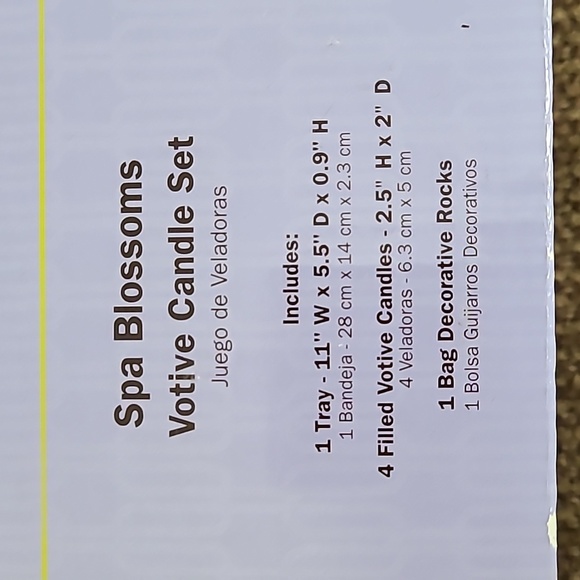 NIB Votive candle set by hometrends - Picture 4 of 5